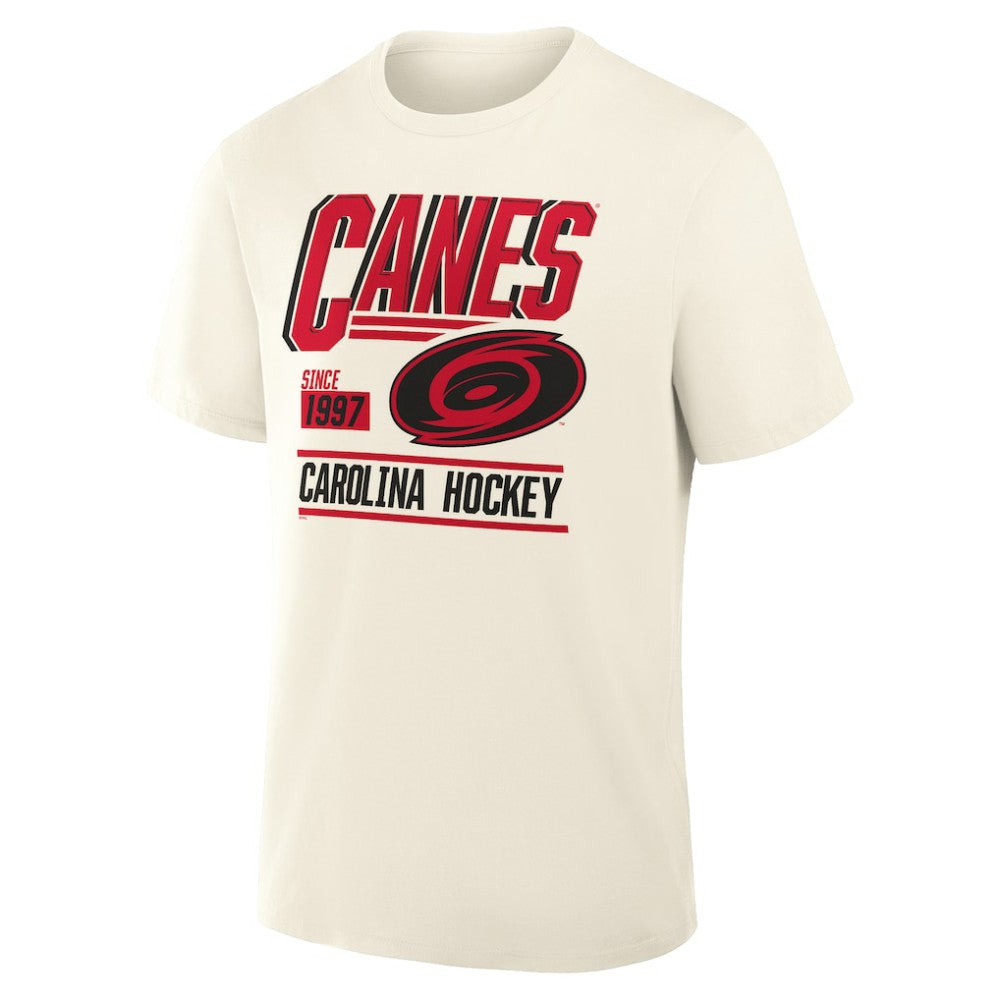 NHL Cream Carolina Hurricanes Fanatics Male Legacy T-Shirt