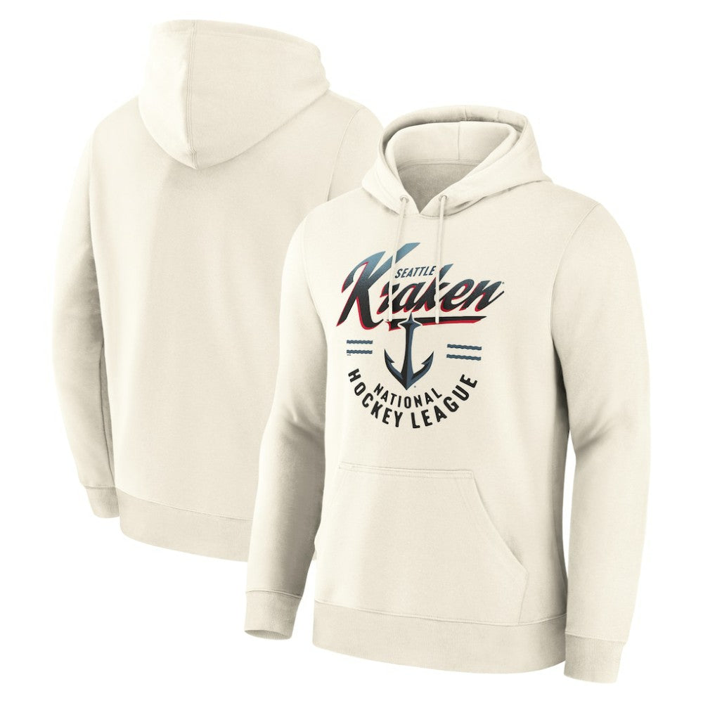 NHL Cream Seattle Kraken Fanatics Legacy Hoodie