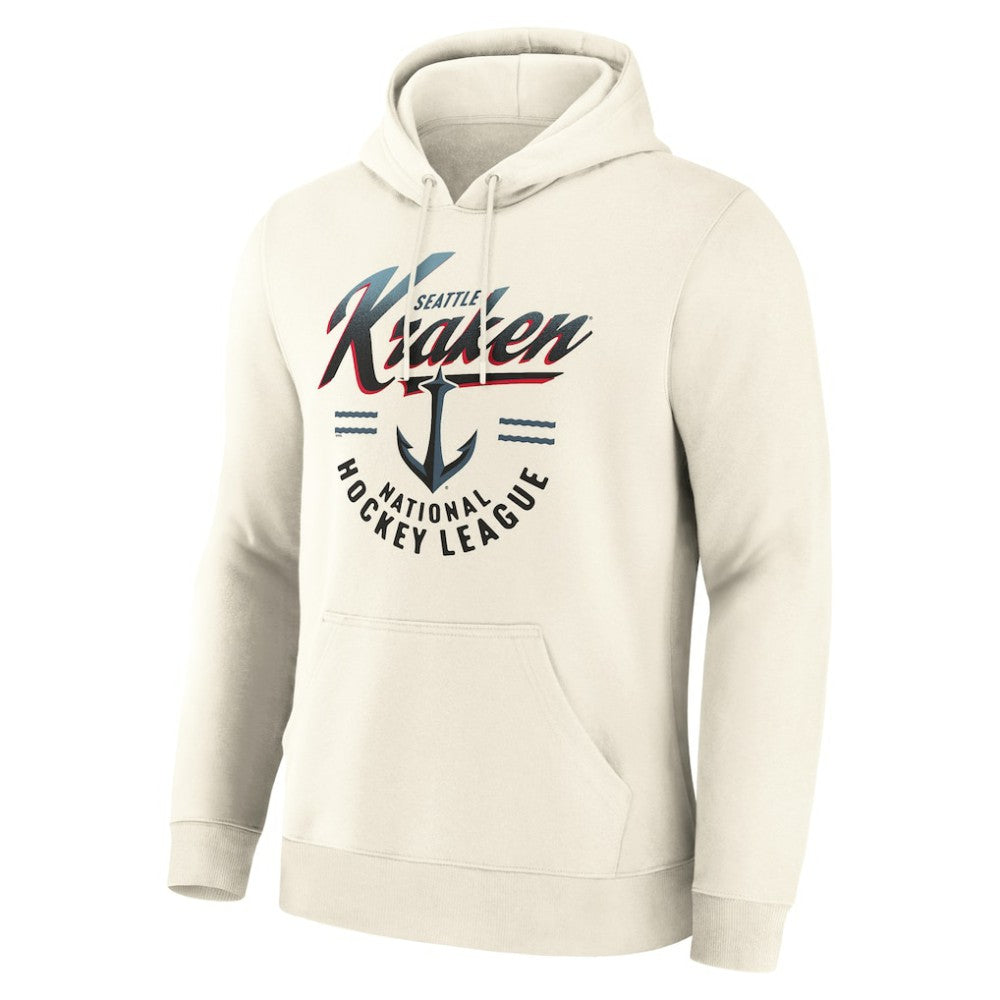 NHL Cream Seattle Kraken Fanatics Legacy Hoodie