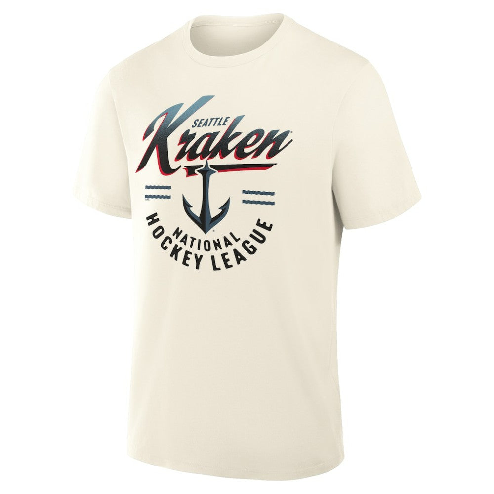 NHL Cream Seattle Kraken Fanatics Male Legacy T-Shirt