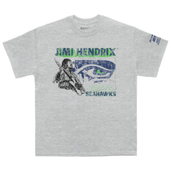 Ceremony of Roses Jimi Hendrix Vintage Athletic T-Shirt - Seattle Seahawks