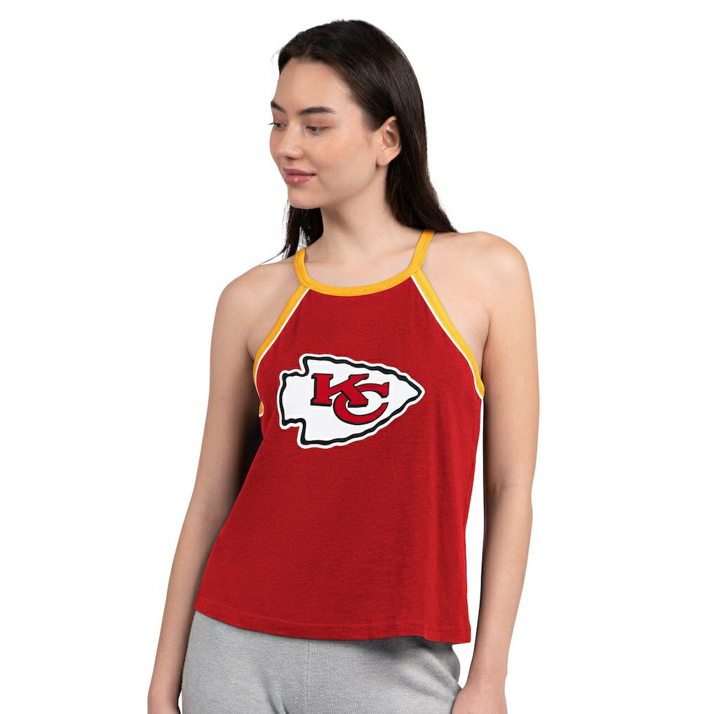 G-III 4Her by Carl Banks Women's Redemption Win Slub Tank Top - Kansas City Chiefs