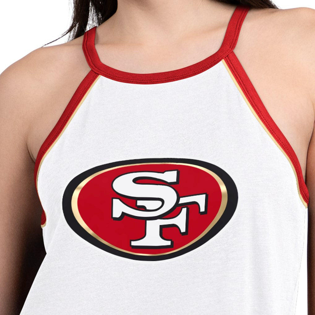 G-III 4Her by Carl Banks Women's Redemption Win Slub Tank Top - San Francisco 49ers