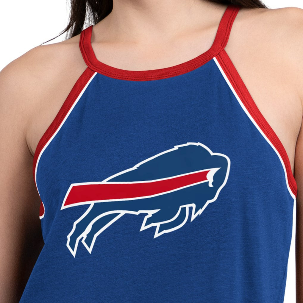 G-III 4Her by Carl Banks Women's Redemption Win Slub Tank Top - Buffalo Bills