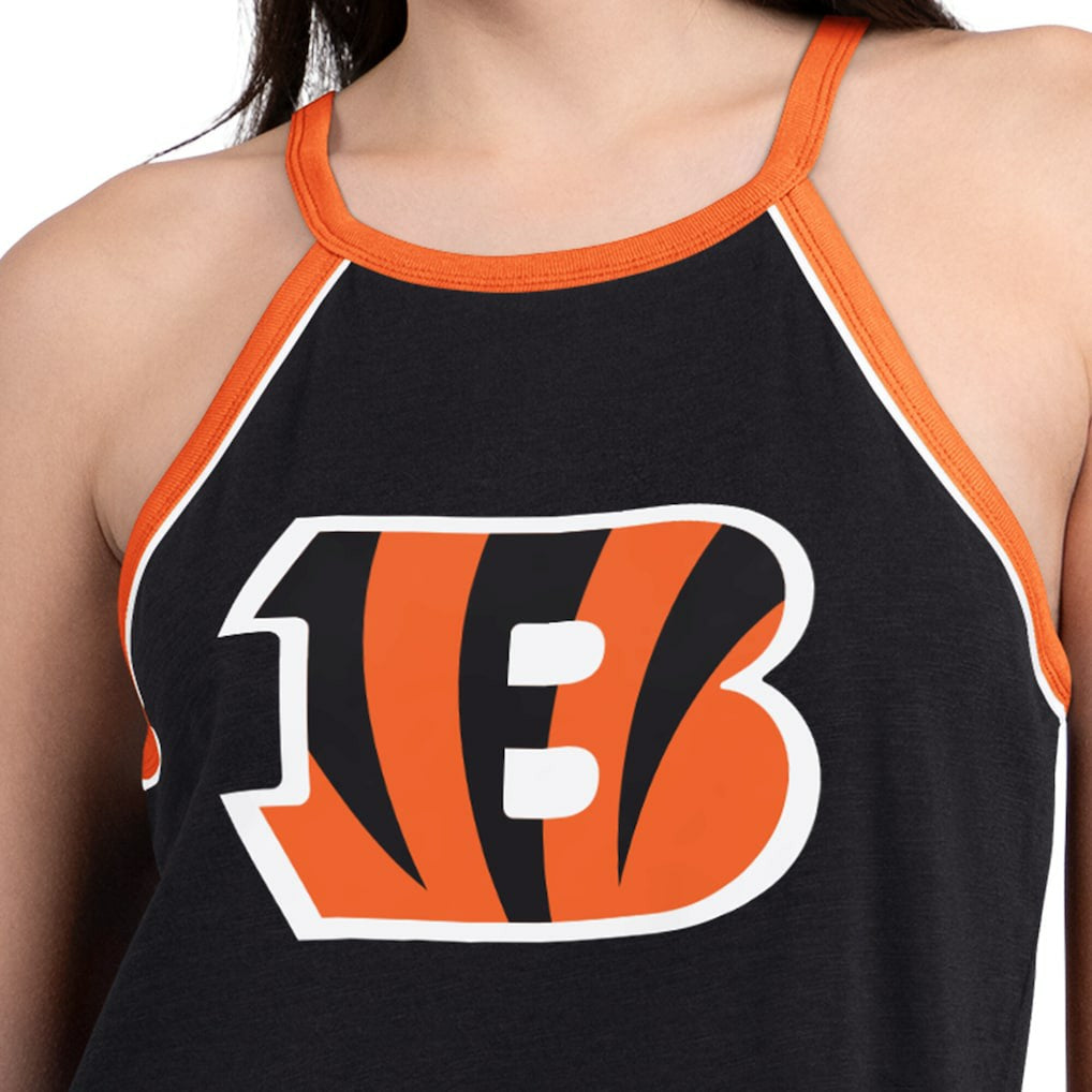G-III 4Her by Carl Banks Women's Redemption Win Slub Tank Top - Cincinnati Bengals