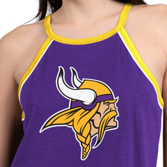 G-III 4Her by Carl Banks Women's Redemption Win Slub Tank Top - Minnesota Vikings