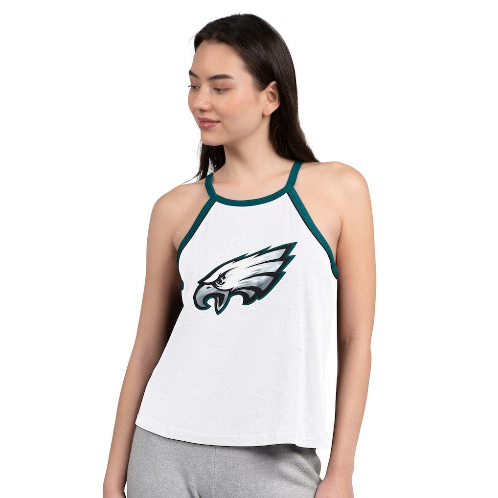 G-III 4Her by Carl Banks Women's Redemption Win Slub Tank Top - Philadelphia Eagles