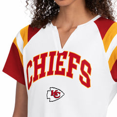 Starter Women's Game On Notch Neck T-Shirt - Kansas City Chiefs