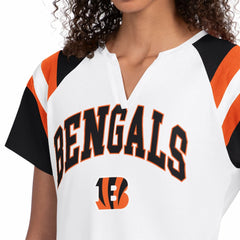 Starter Women's Game On Notch Neck T-Shirt - Cincinnati Bengals