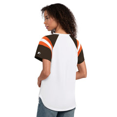 Starter Women's Game On Notch Neck T-Shirt - Cleveland Browns
