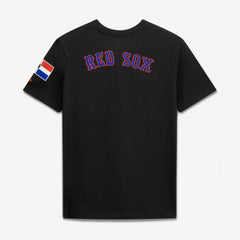MLB Boston Red Sox New Era Dominican Republic Country Flag T-Shirt