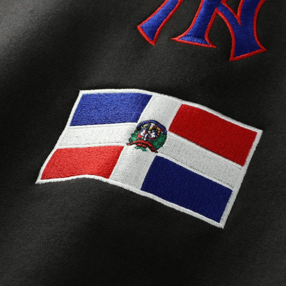 MLB New York Yankees New Era Dominican Republic Country Flag Hoodie