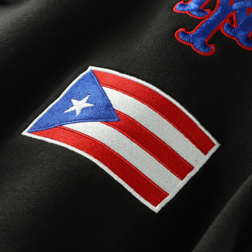 MLB New York Mets New Era Puerto Rico Country Flag Hoodie