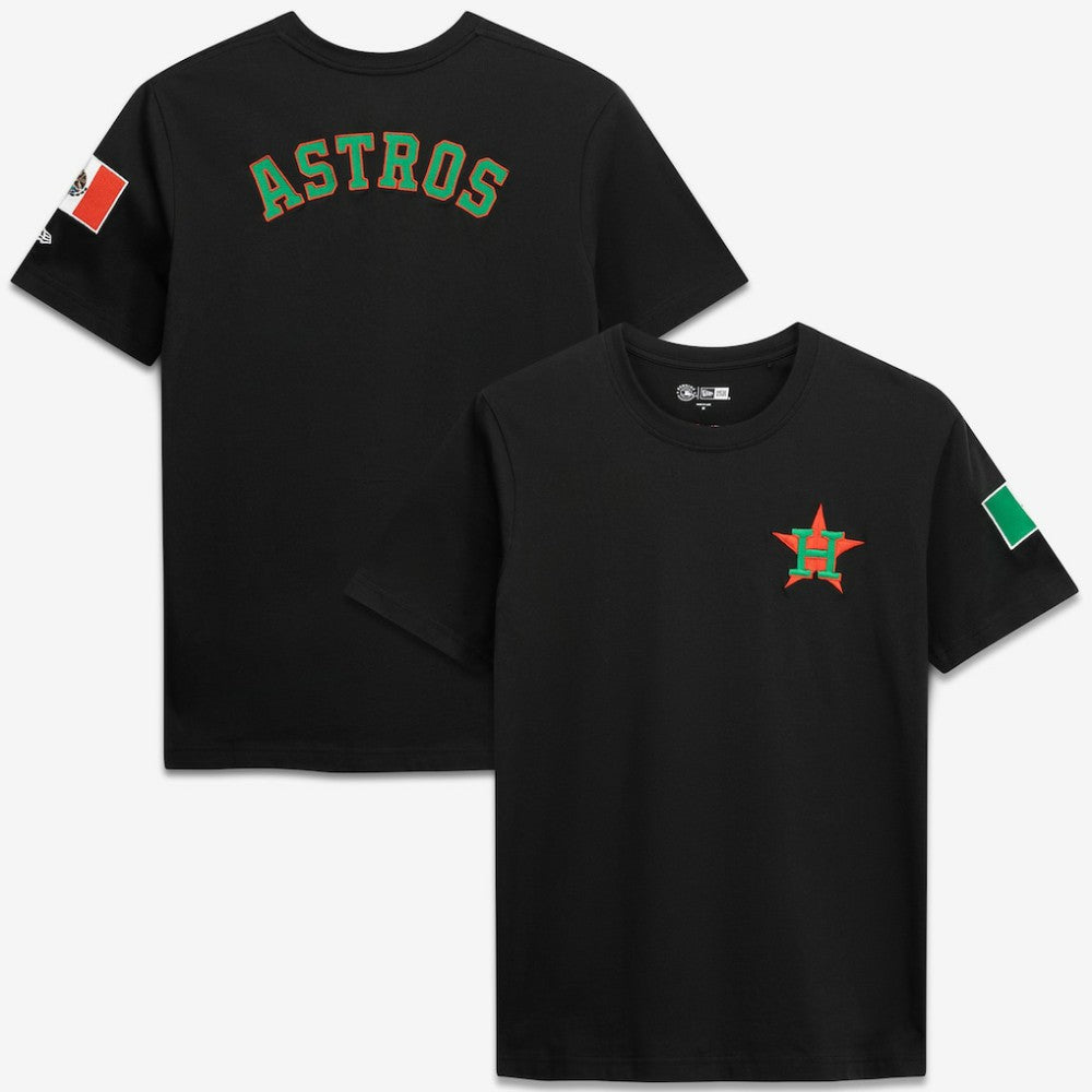 MLB Houston Astros New Era Mexico Country Flag T-Shirt