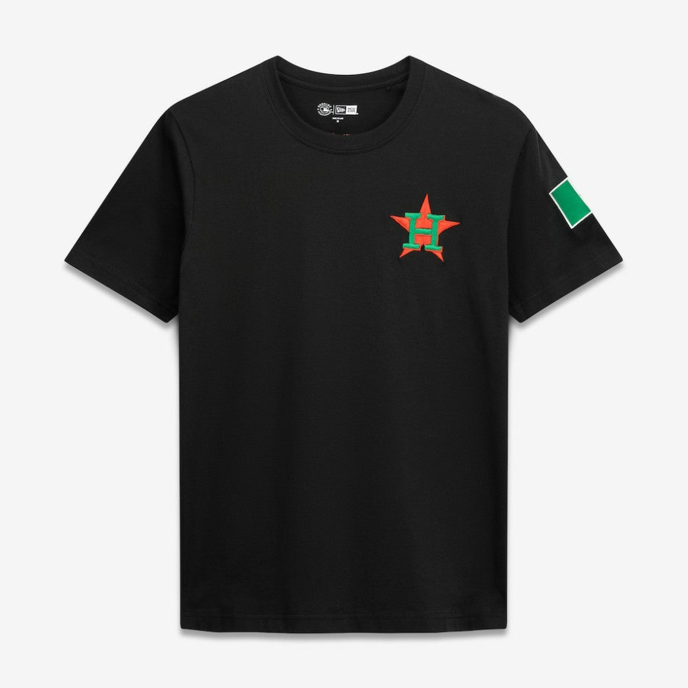 MLB Houston Astros New Era Mexico Country Flag T-Shirt