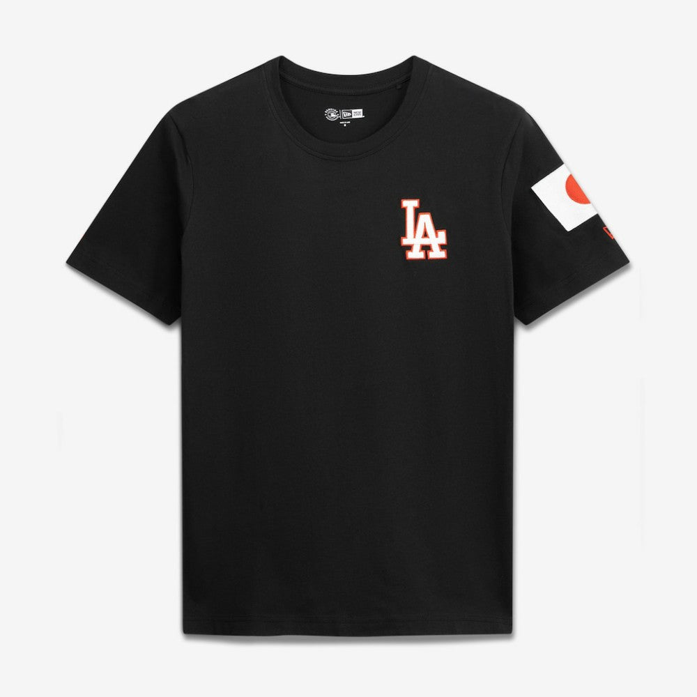 MLB Los Angeles Dodgers New Era Japan Country Flag T-Shirt