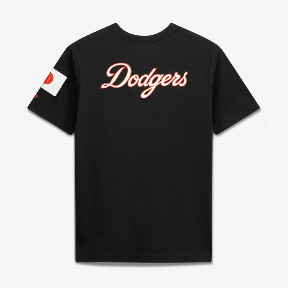 MLB Los Angeles Dodgers New Era Japan Country Flag T-Shirt