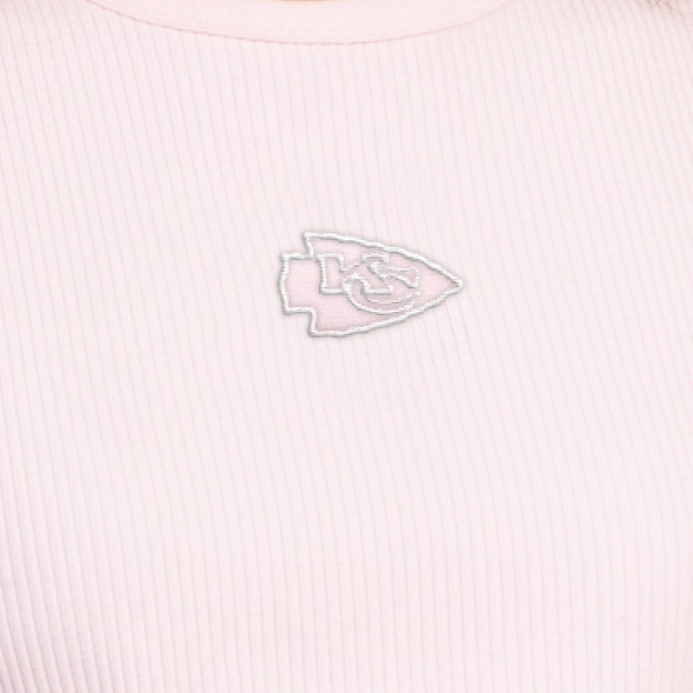 Starter Women's Travel Pastels Cropped Tank - Kansas City Chiefs