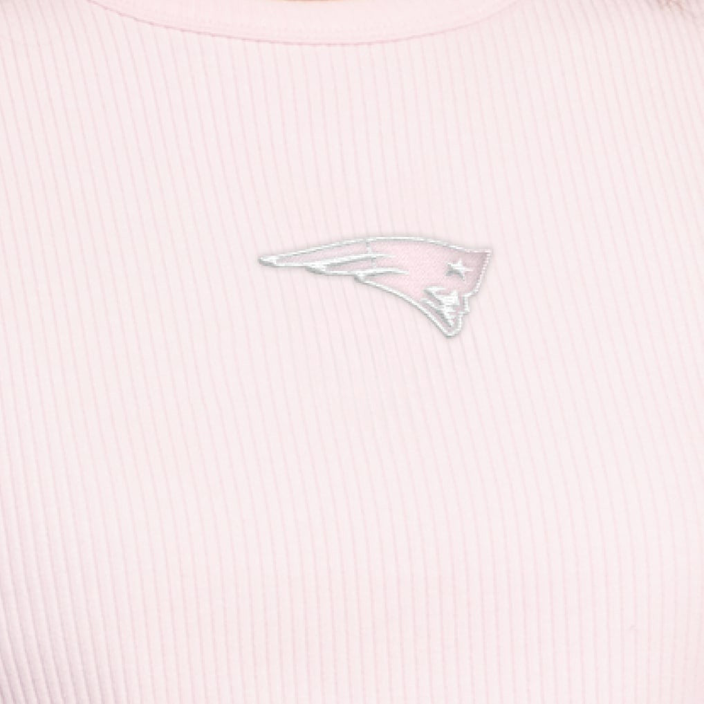 Starter Women's Travel Pastels Cropped Tank - New England Patriots