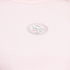 Starter Women's Travel Pastels Cropped Tank - San Francisco 49ers