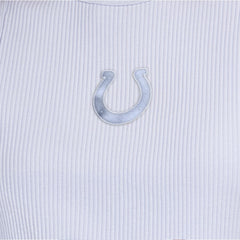 Starter Women's Travel Pastels Cropped Tank - Indianapolis Colts