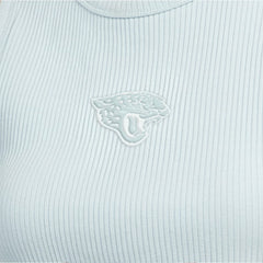 Starter Women's Travel Pastels Cropped Tank - Jacksonville Jaguars
