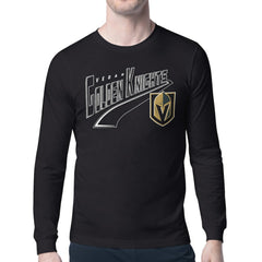 NHL Black Vegas Golden Knights Starter Modern Tailsweep Long Sleeve T-Shirt