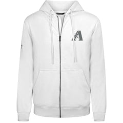MLB Arizona Diamondbacks Levelwear Podium Chenille Logo Full-Zip Hoodie