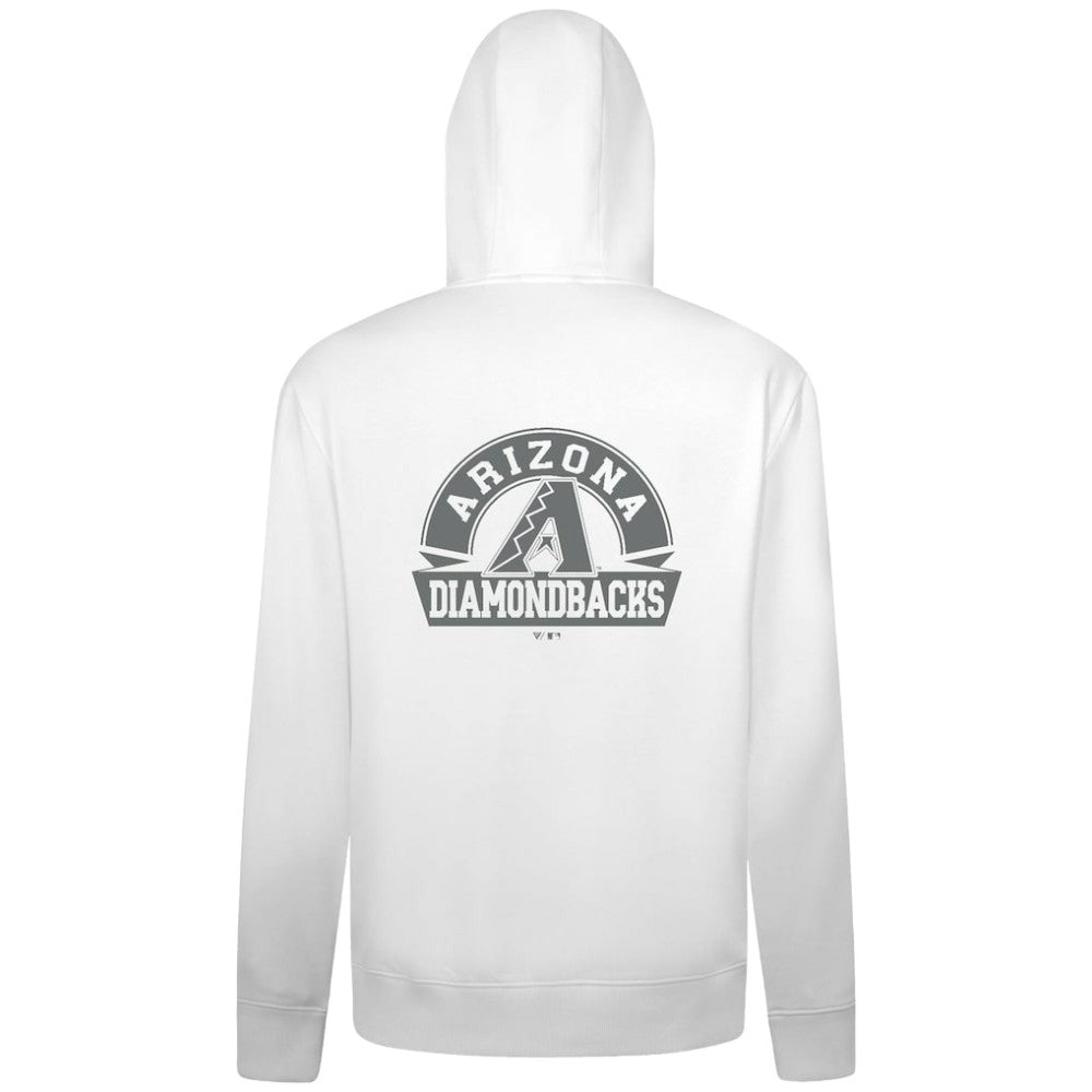 MLB Arizona Diamondbacks Levelwear Podium Chenille Logo Full-Zip Hoodie