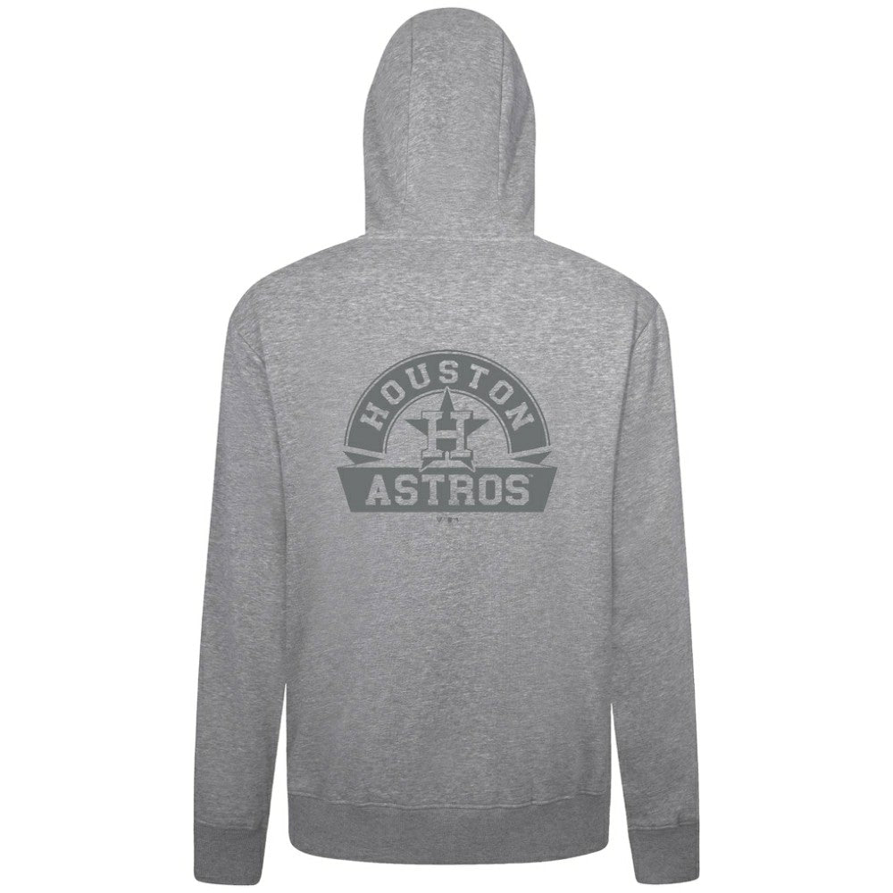 MLB Houston Astros Levelwear Podium Chenille Logo Full-Zip Hoodie