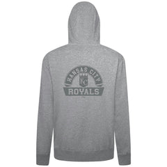 MLB Kansas City Royals Levelwear Podium Chenille Logo Full-Zip Hoodie
