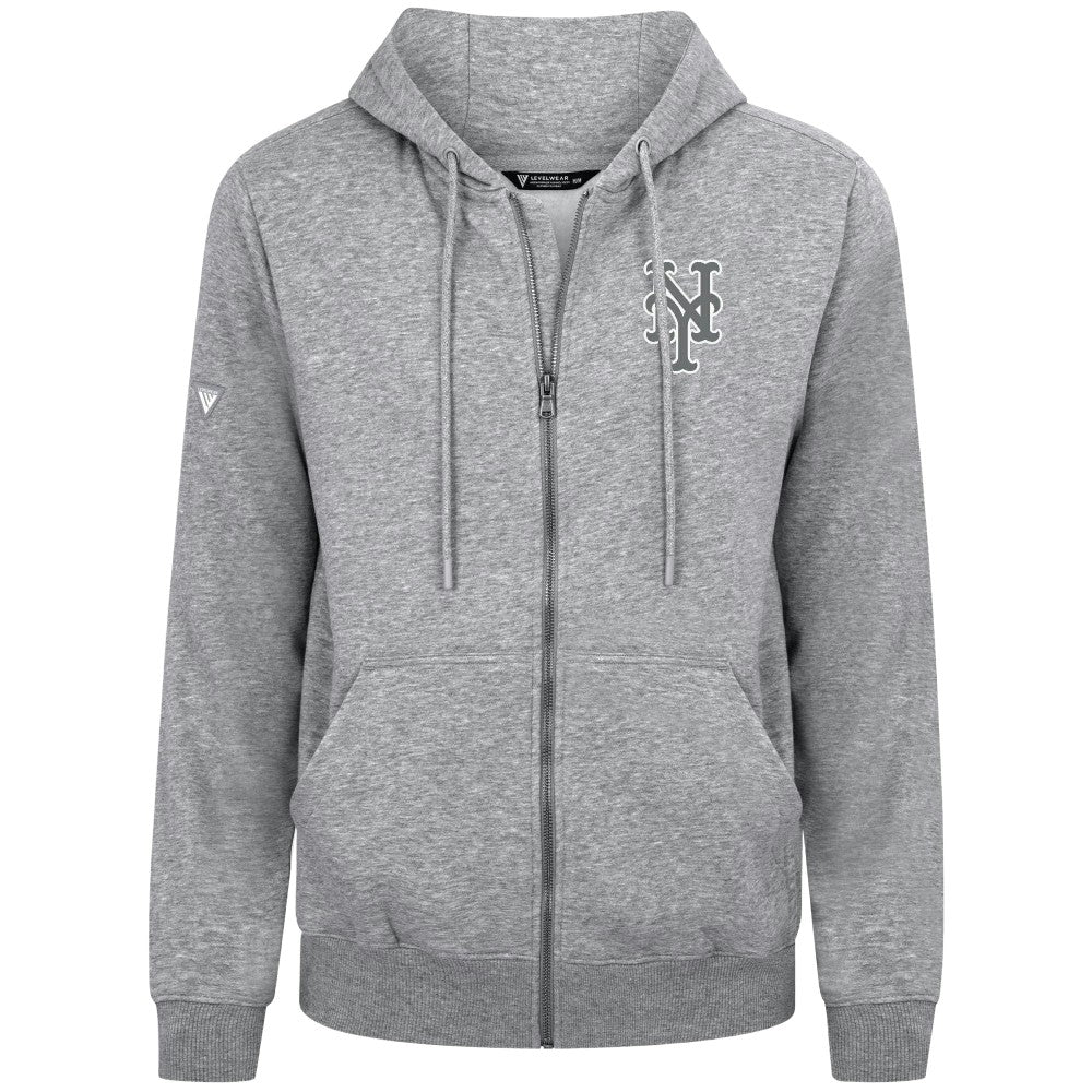 MLB New York Mets Levelwear Podium Banner Arch Full-Zip Hoodie