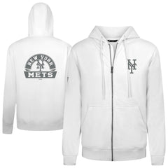 MLB New York Mets Levelwear Podium Banner Arch Full-Zip Hoodie