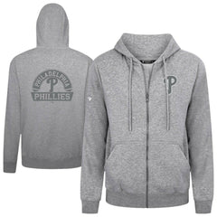 MLB Philadelphia Phillies Levelwear Podium Banner Arch Full-Zip Hoodie