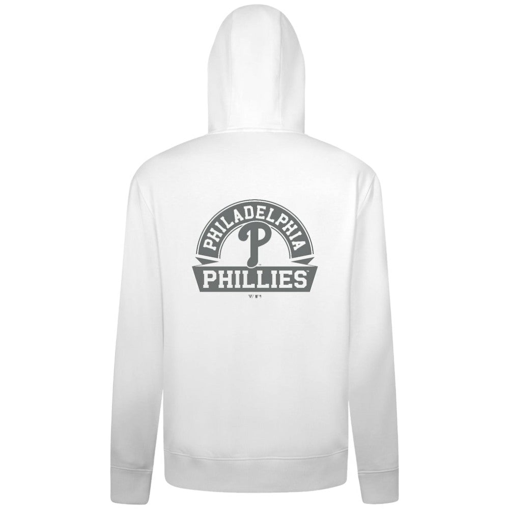 MLB Philadelphia Phillies Levelwear Podium Banner Arch Full-Zip Hoodie