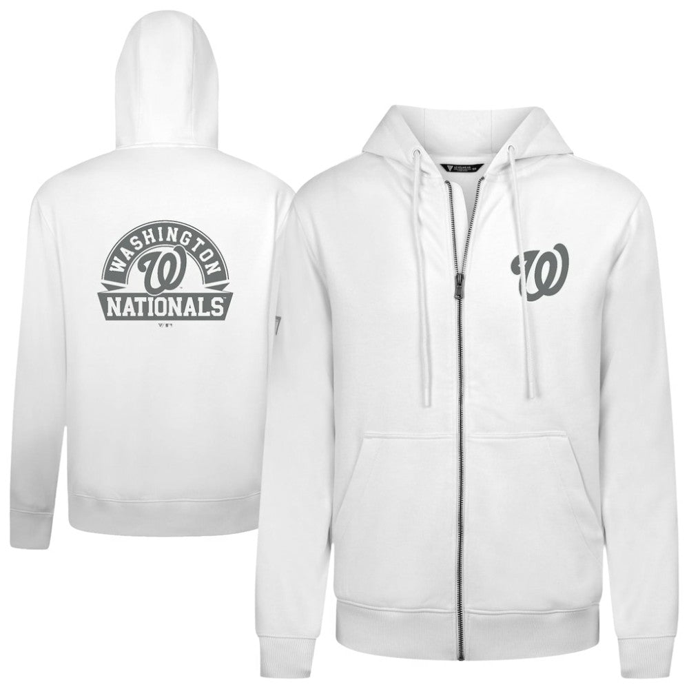 MLB Washington Nationals Levelwear Podium Banner Arch Full-Zip Hoodie