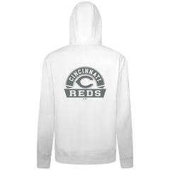 MLB Cincinnati Reds Levelwear Podium Banner Arch Full-Zip Hoodie