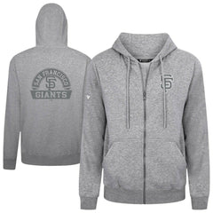MLB San Francisco Giants Levelwear Podium Banner Arch Full-Zip Hoodie