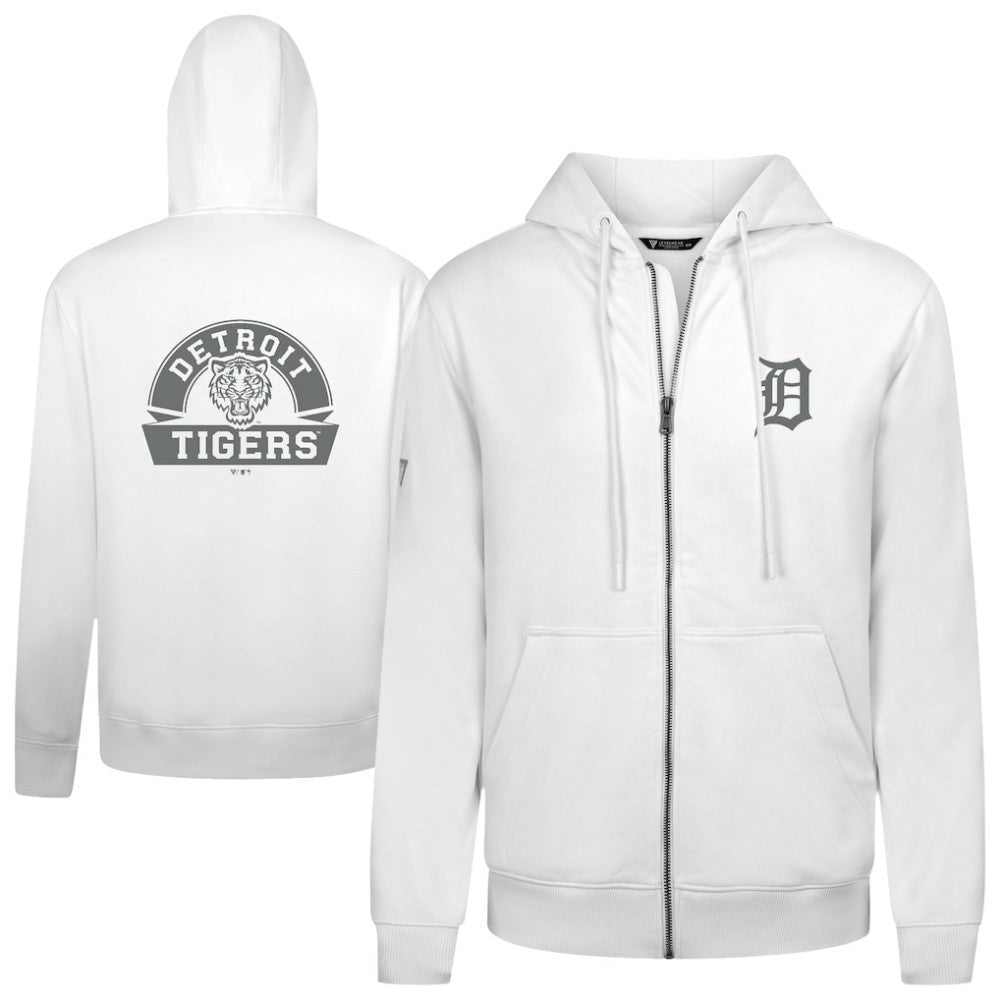 MLB Detroit Tigers Levelwear Podium Banner Arch Full-Zip Hoodie
