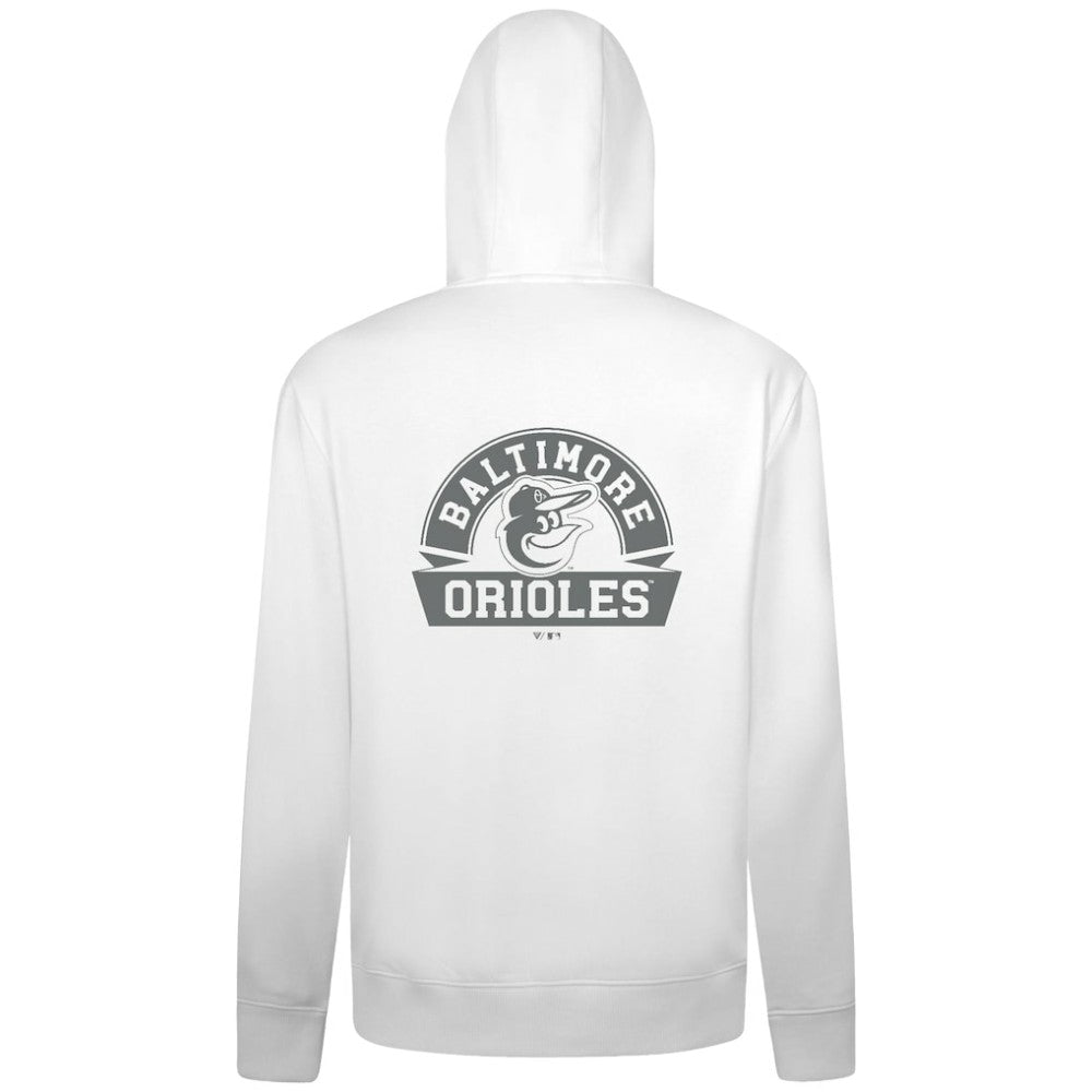 MLB Baltimore Orioles Levelwear Podium Banner Arch Full-Zip Hoodie