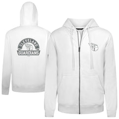MLB Cleveland Guardians Levelwear Podium Banner Arch Full-Zip Hoodie