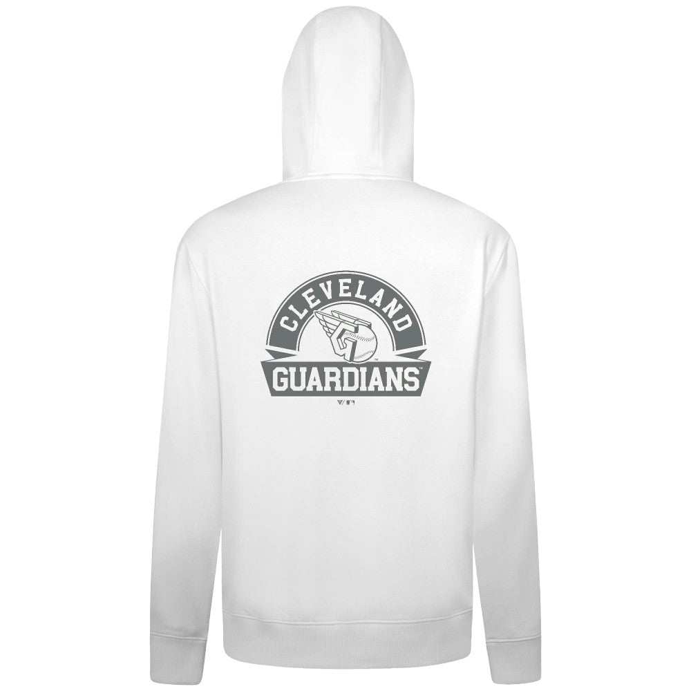 MLB Cleveland Guardians Levelwear Podium Banner Arch Full-Zip Hoodie