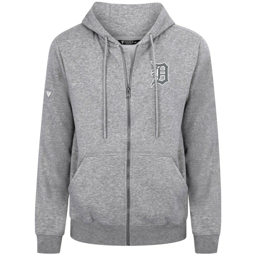 MLB Detroit Tigers Levelwear Podium Banner Arch Full-Zip Hoodie