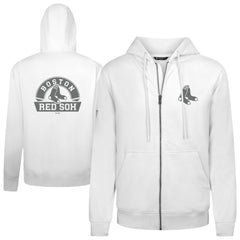MLB Boston Red Sox Levelwear Podium Banner Arch Full-Zip Hoodie