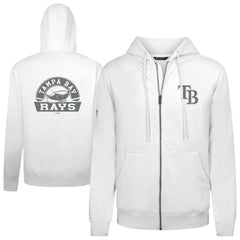 MLB Tampa Bay Rays Levelwear Podium Banner Arch Full-Zip Hoodie