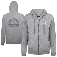 MLB Los Angeles Angels Levelwear Podium Banner Arch Full-Zip Hoodie