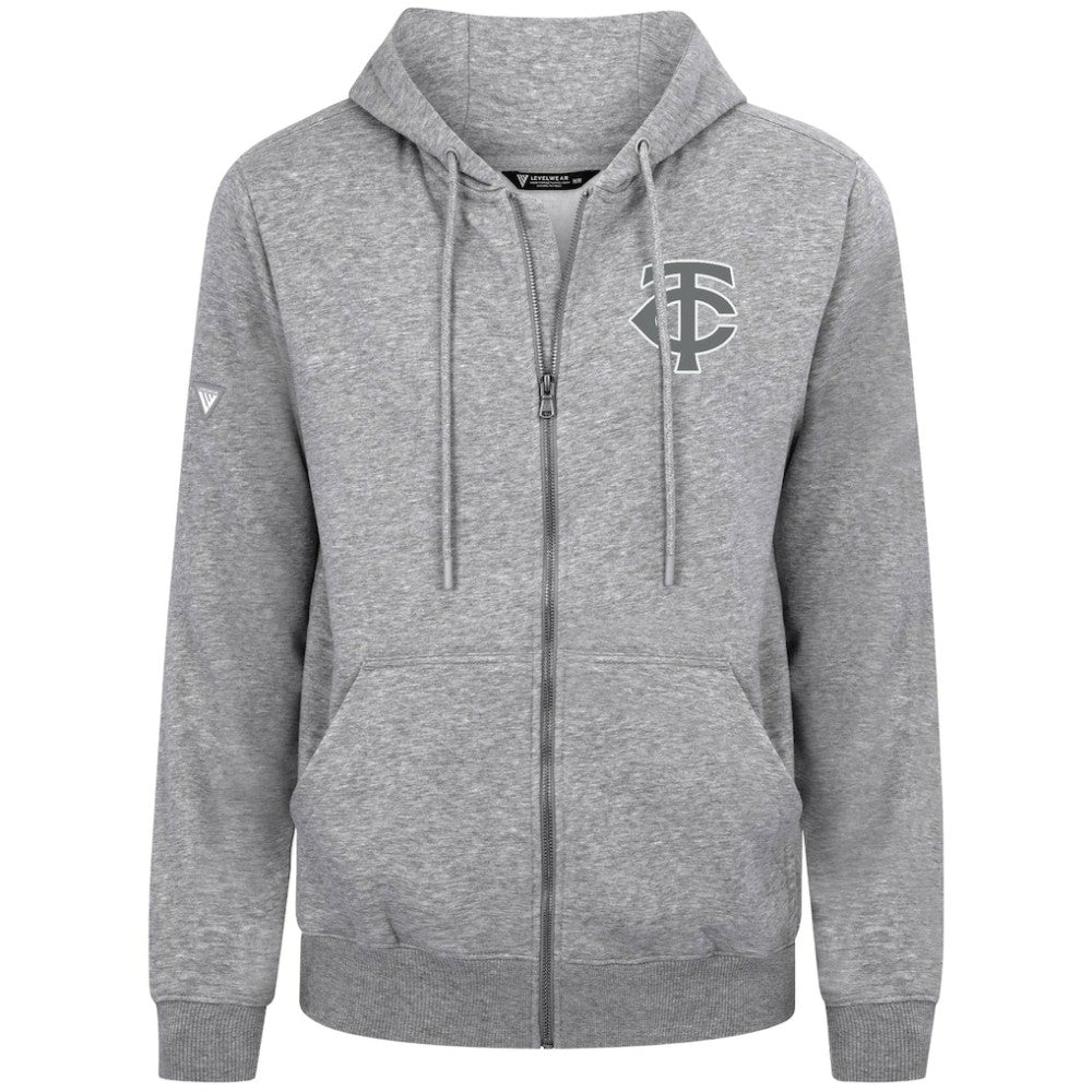 MLB Minnesota Twins Levelwear Podium Banner Arch Full-Zip Hoodie