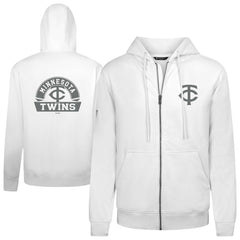 MLB Minnesota Twins Levelwear Podium Banner Arch Full-Zip Hoodie
