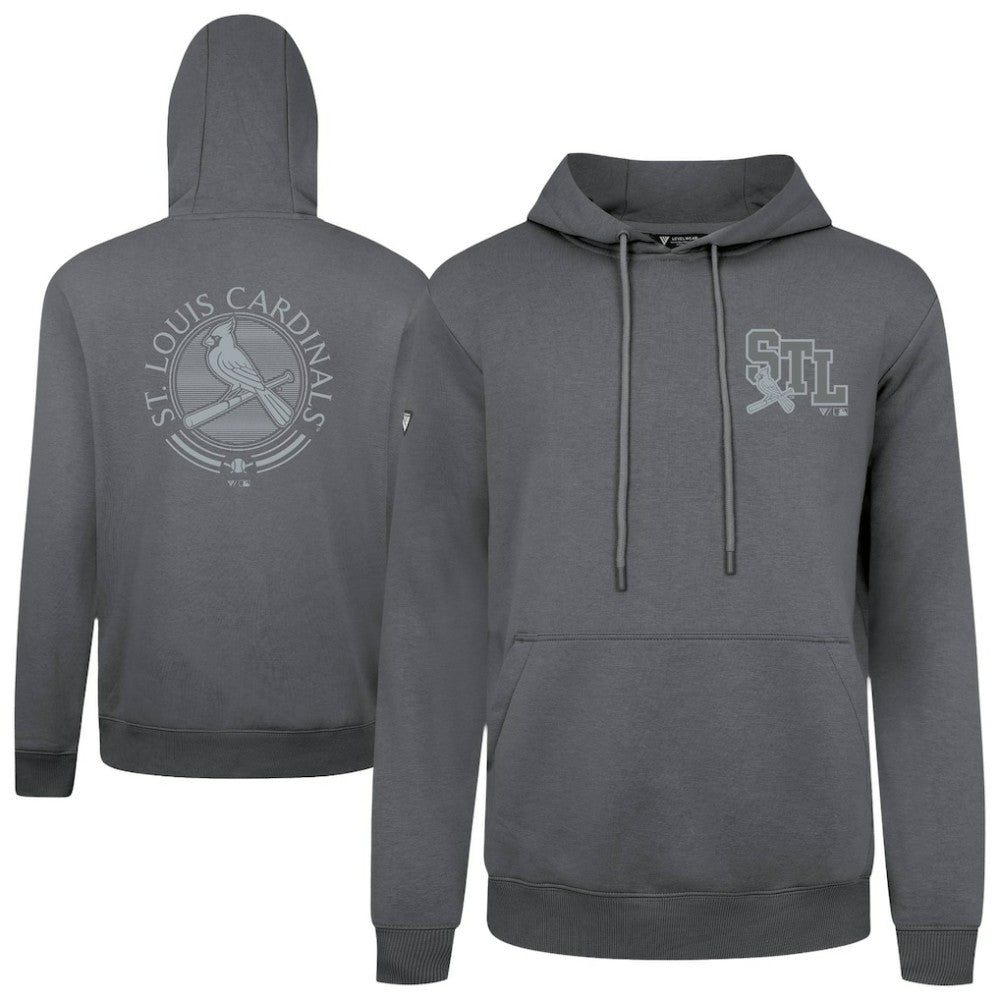 MLB St. Louis Cardinals Levelwear Podium Grain Hoodie