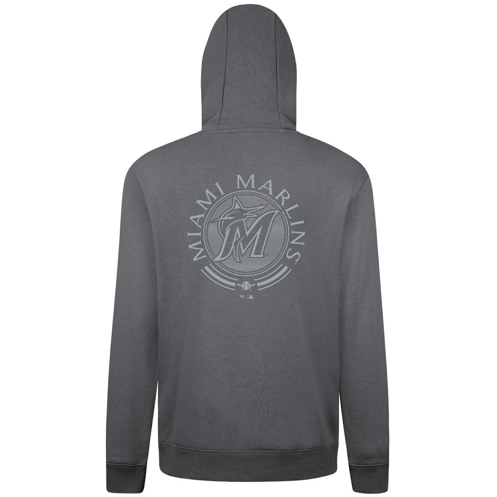 MLB Miami Marlins Levelwear Podium Grain Hoodie